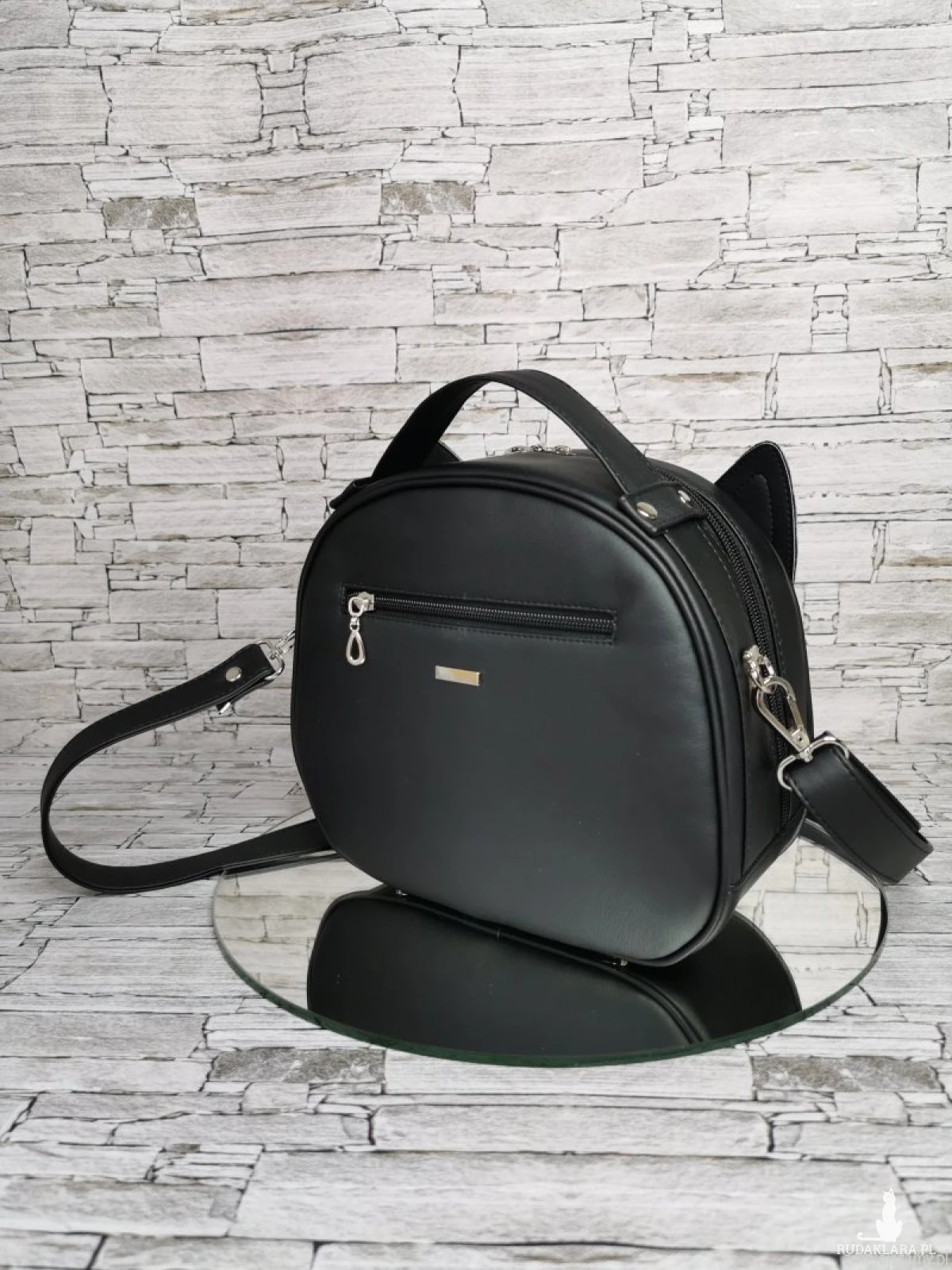 Torebka damska torebka na ramię  kuferek  - kotek