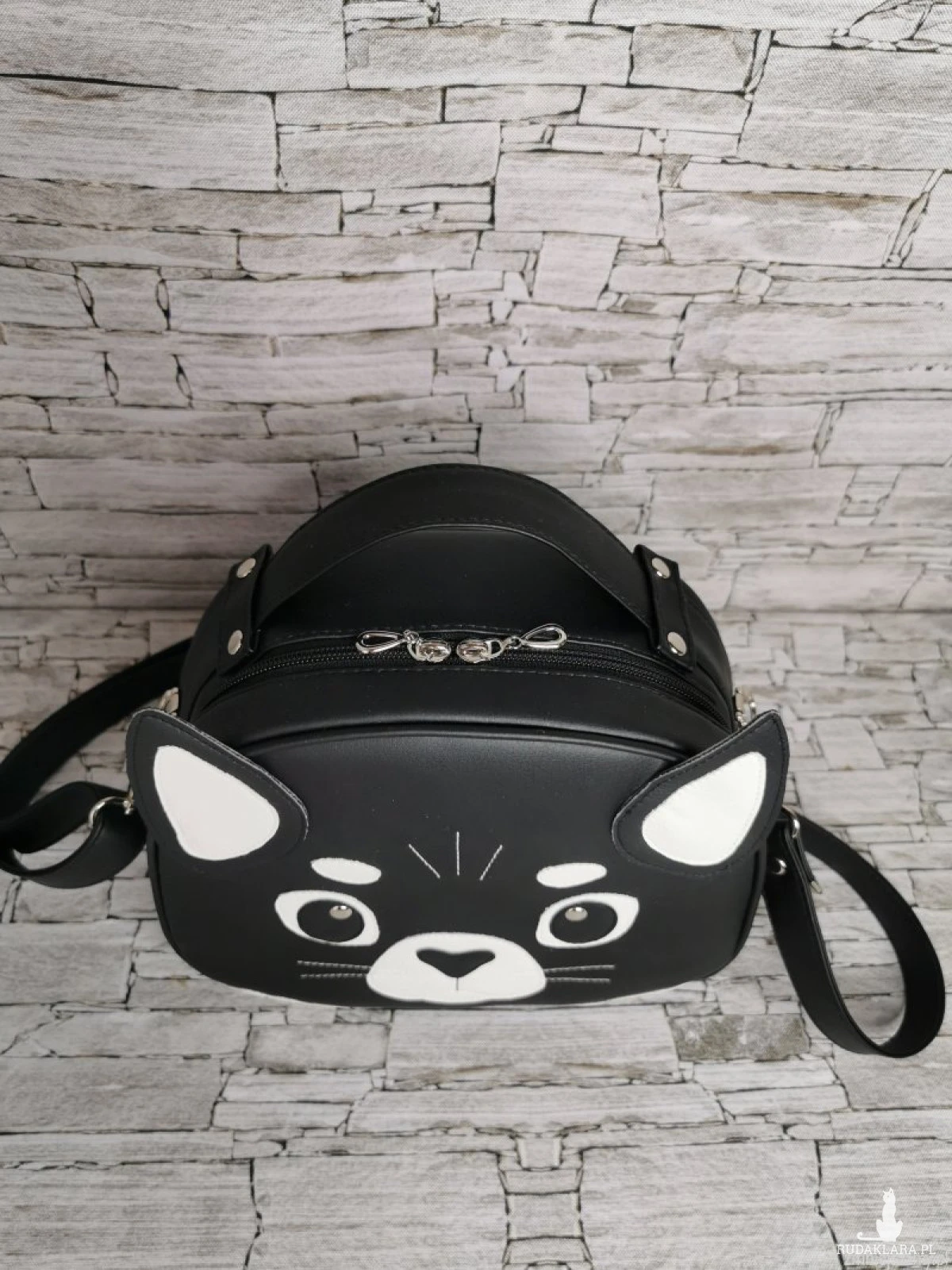 Torebka damska torebka na ramię  kuferek  - kotek