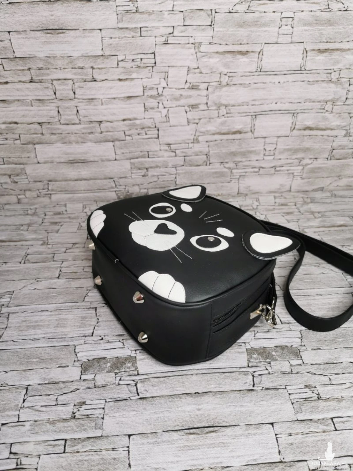 Torebka damska torebka na ramię  kuferek  - kotek