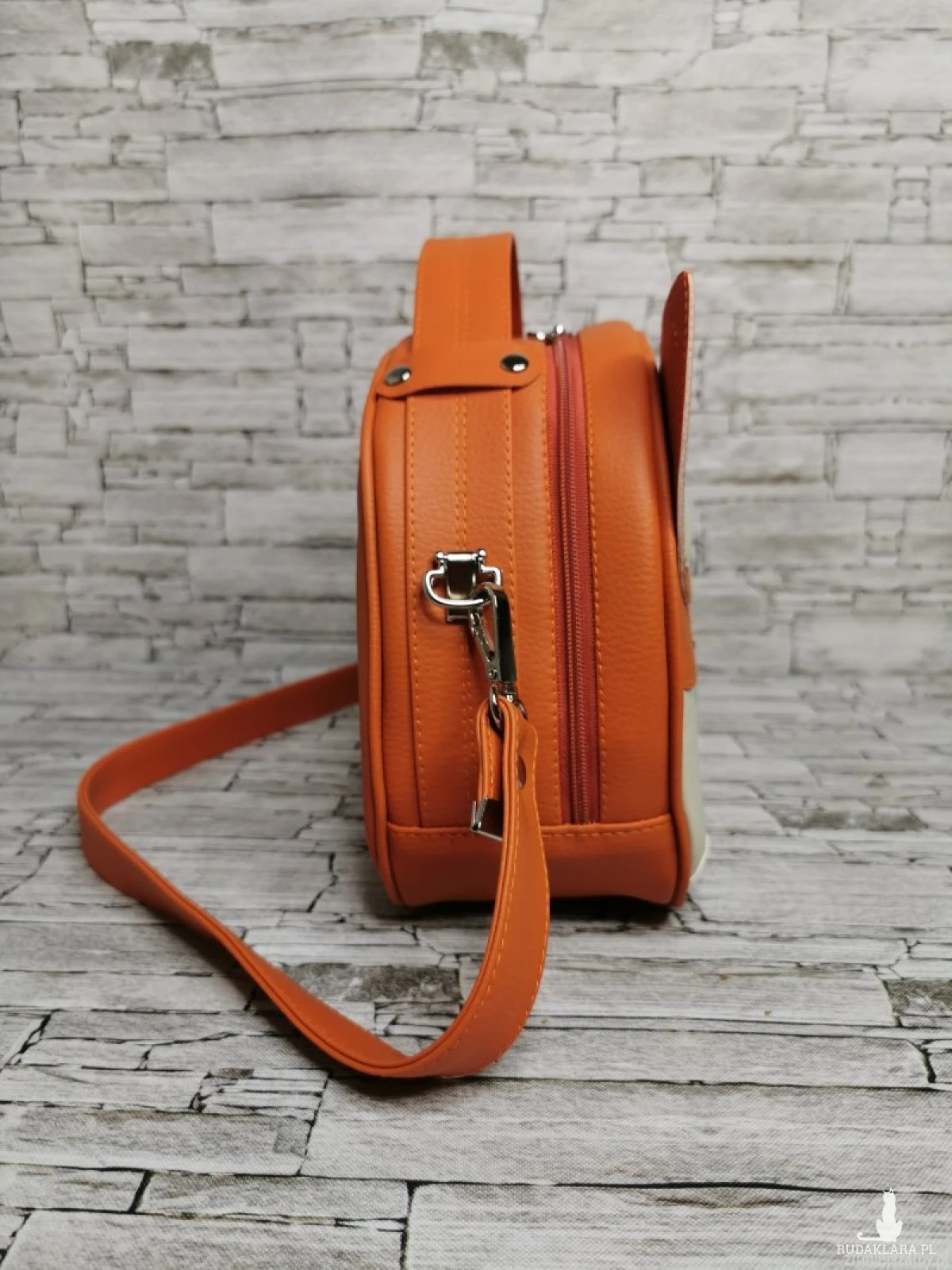 Torebka damska torebka na ramię  kuferek  - lisek