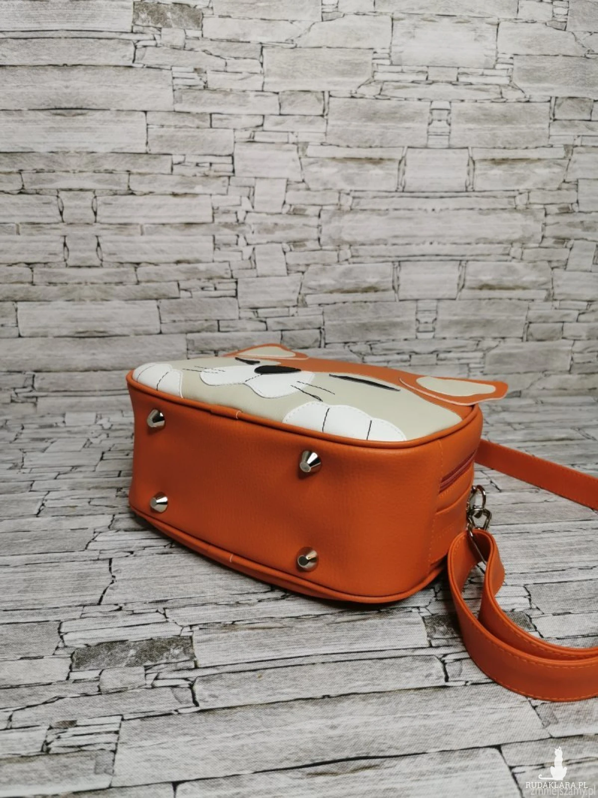 Torebka damska torebka na ramię  kuferek  - lisek