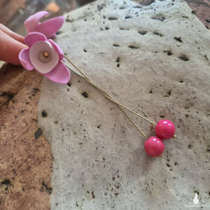 Kolczyk kwiaty lekkie