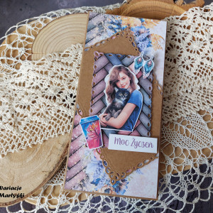 Kartka młodzieżowa /dziewczyna 9 DL