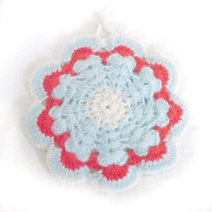 vintage serwetka kuchenna, serwetka do kuchni, nowa ściereczka do kuchni, dekoracja do kuchni, włóczkowa ściereczka kuchenna, okrągła serwetka z włóczki, podkładka, chwytak