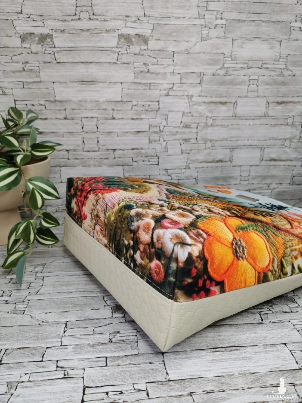 Torebka damska shopper bag torebka na ramię zamykana - pejzaż 4