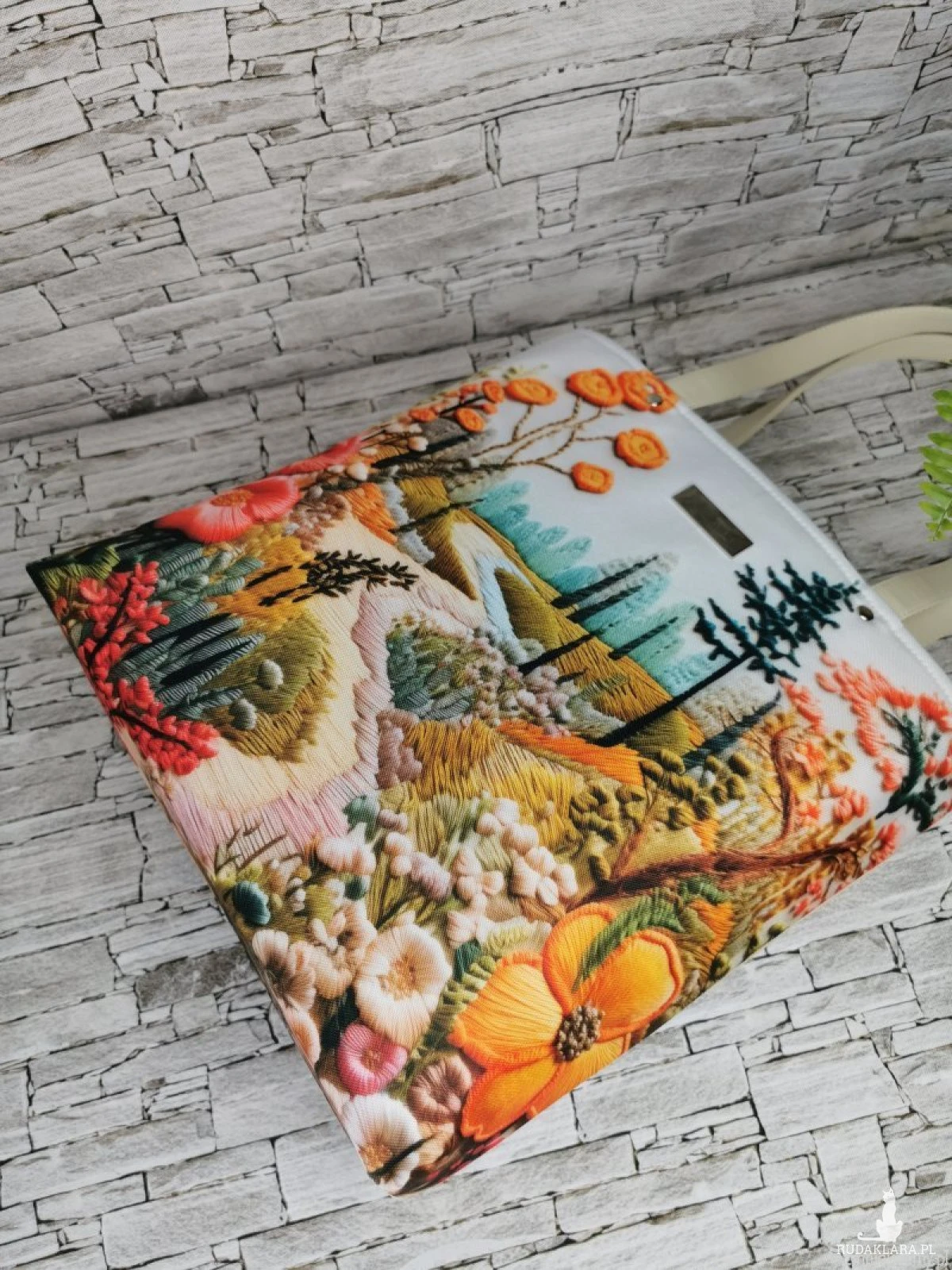 Torebka damska shopper bag torebka na ramię zamykana - pejzaż 4