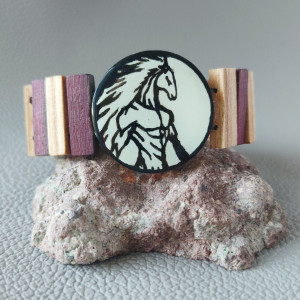 Bransoletka z żywicy epoksydowej "Tigbalang Luminous".