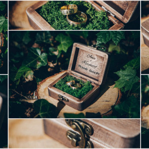 Pudełko na Obrączki - seria 2024 Ślub/Wesele