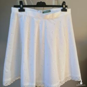 Spódnica damska biała
