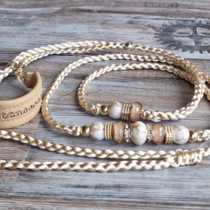 Smycz ringowa,  ringówka, wodzik, show leash