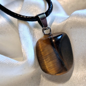 Wisiorek Naszyjnik Tygrysie Oko 🪄✨️ Ezoteria Remedia G'Ξ'S 🪬🧿