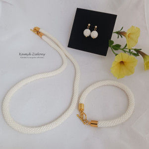 Komplet biżuterii Navajo White