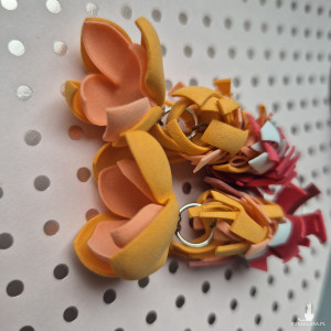 Kolczyki  kwiaty  lekkie