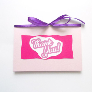 dziękuję kartka, podziękowanie kartka, kartka bez życzeń, pastelowa kartka thank you