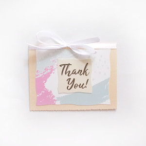 dziękuję kartka, kartka thank you, pastelowe podziękowania, kartka z podziękowaniem, kartki podziękowania, podziękowanie karnety, fajne kartki okolicznościowe