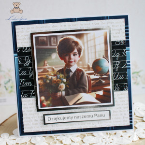 Kartka Zakończenie Roku Szkolnego, prezent, upominek dla nauczyciela 14 GOTOWA