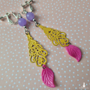 Klipsy kolorowe szaleństwo