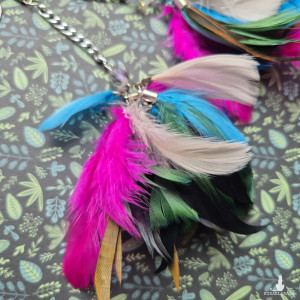 Kolczyki pióra lekkie