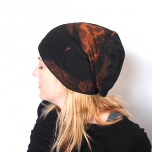 czapka damska męska handmade unisex farbowana ręcznie A1