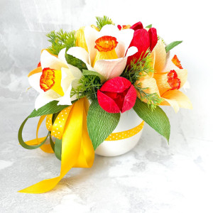 Bukiet wiosenny mały (rozmiar M)