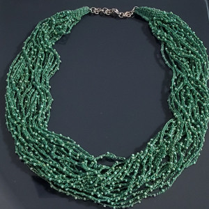 Naszyjnik Koralikowy Pajecza Rosa nasz24.44