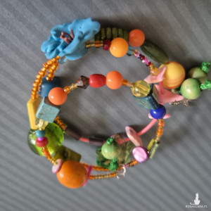 Bransoletka na lato kolorowa energetyczna