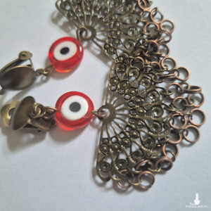 Klipsy orientalne boho