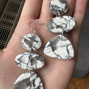 kolczyki z gliny polimerowej