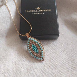 Wisior turkusowa markiza