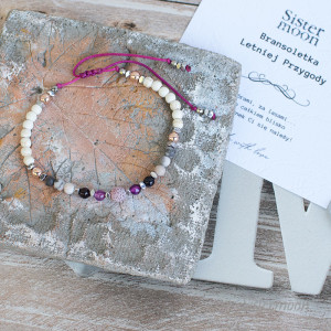 Bransoletka Letniej Przygody Pink Ombre