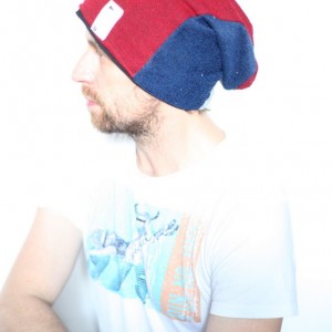 czapka damska męska handmade unisex X1