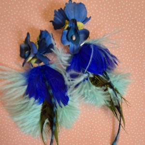 Klipsy piora lekkie dlugie