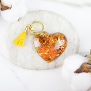 Duży Brelok Bukiet z Serca