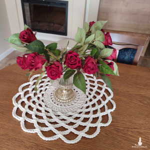 Serweta szydełkowa dekoracyjna 55cm