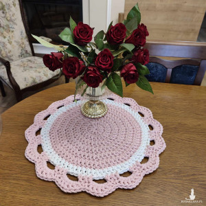 Podkładka okrągła ze sznurka 50cm