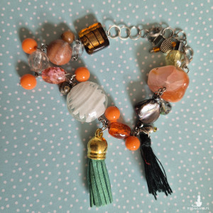 Bransoletka kolorowa boho