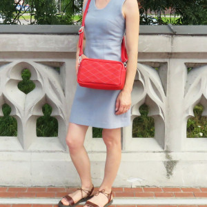 Skórzana torebka-transformer