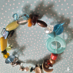 Bransoletka kolorowa boho