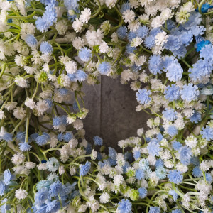 Wianek dekoracyjny, wianek kwiatowy.