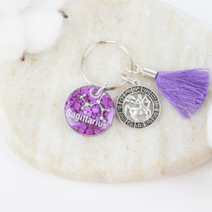 Brelok Srebrny Zodiak Strzelec