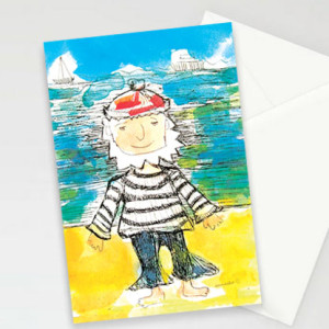 kartki dla chłopca, kartki bez życzeń, kartka dla chłopaka, kartki dla dzieci, zaproszenia dla dzieci, śmieszne kartki, podziękowania dla gości, zaproszenie, marynarz kartka, żeglarska kartka