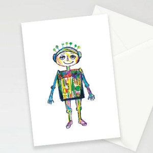 kartki dla chłopca, kartki bez życzeń, robot kartka,śmieszne kartki, zaproszenie dla dziecka, kartka dla chłopaka, kartka z robotem, fajne kartki, podziękowania dla gości, zaproszenia