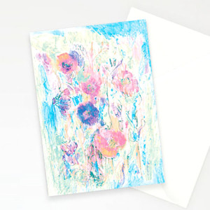 pastelowe kartki bez życzeń, kwiaty kartki, łąka kartki, kartki z kwiatami, nowoczesne kartki, podziękowania, zaproszenia