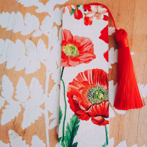 Zakładka do książki mak