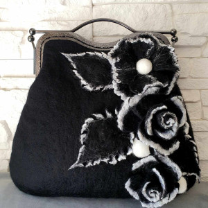 Torebka z różami