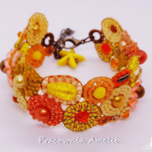 słoneczna koralikowa łąka