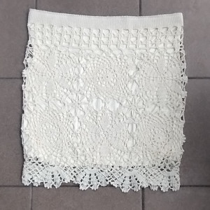 Bawełniana spódnica -ecru