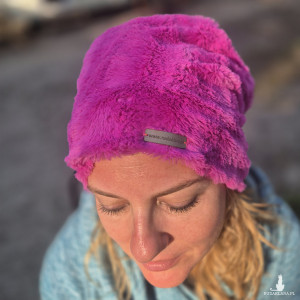 Futrzana  sztuczne futro czapka