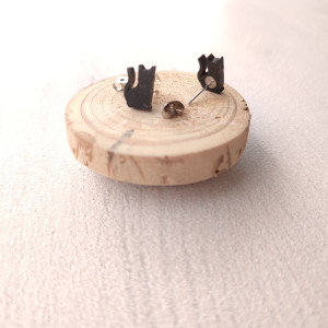 Kolczyki koty, kotki (model 1) Halloween, dla kociary