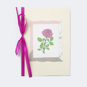 róża kartka bez życzeń, kartka z różą, uniwersalna kartka vintage, ogólne zaproszenie bez tekstu, podziękowanie, kartka bez tekstu, kartka dla kobiety, kartka dla dziewczyny